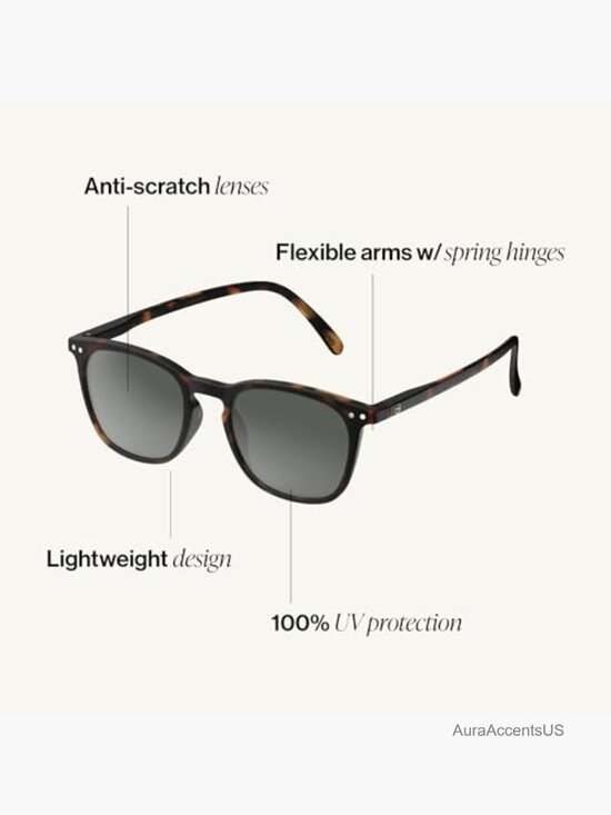 Unisex Pantos Sunglasses, Biobased Frame, Scratch-Resistant Grey Lenses, UV main image 6
